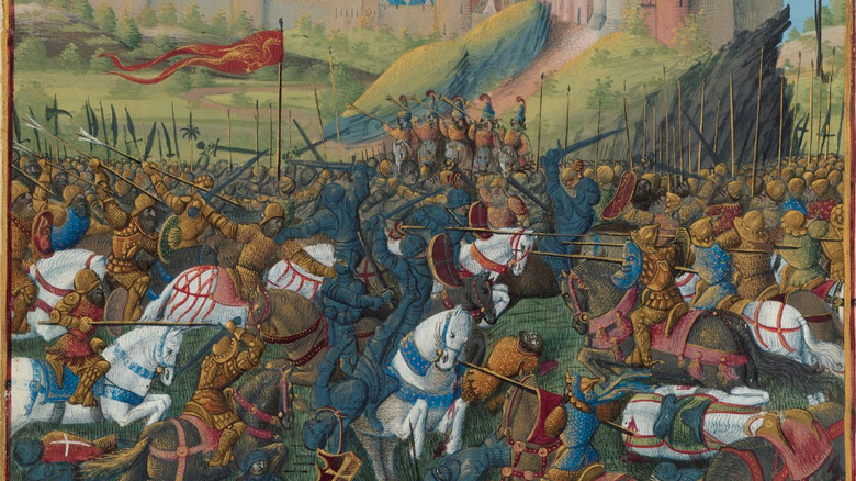 Painting of Battle of Inab