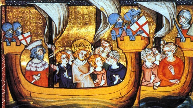 Louis XI at Seventh Crusade