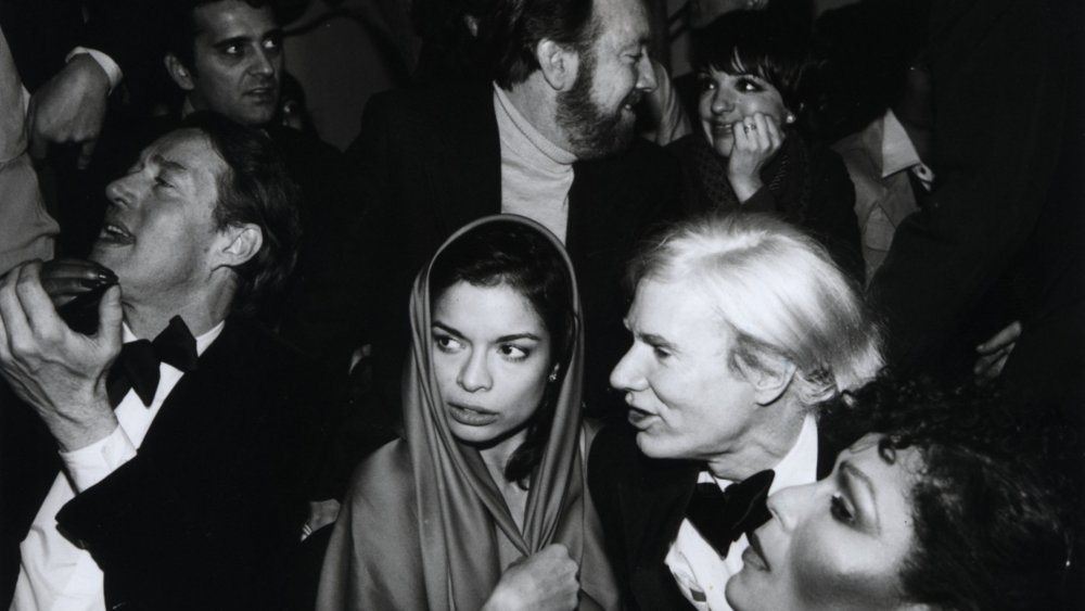 Bianca Jagger, Andy Warhol, Liza Minnelli 