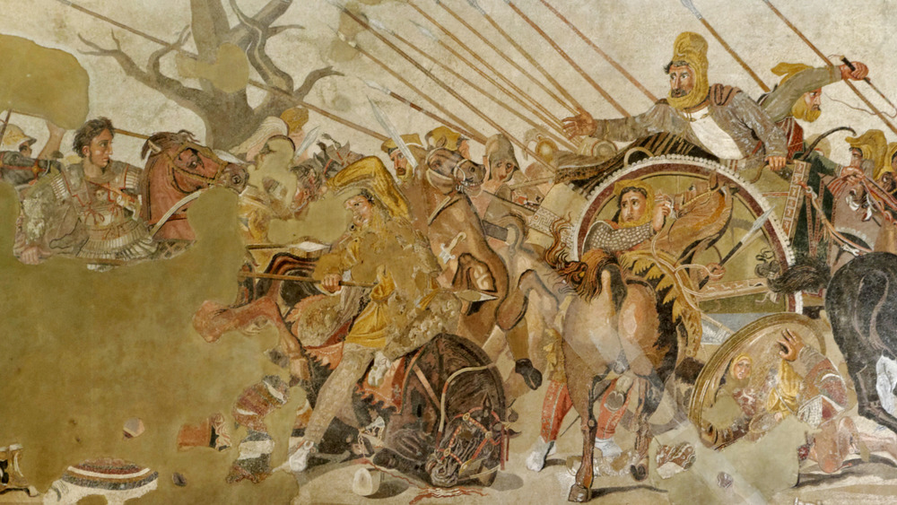 mosaic of alexander the great and darius iii