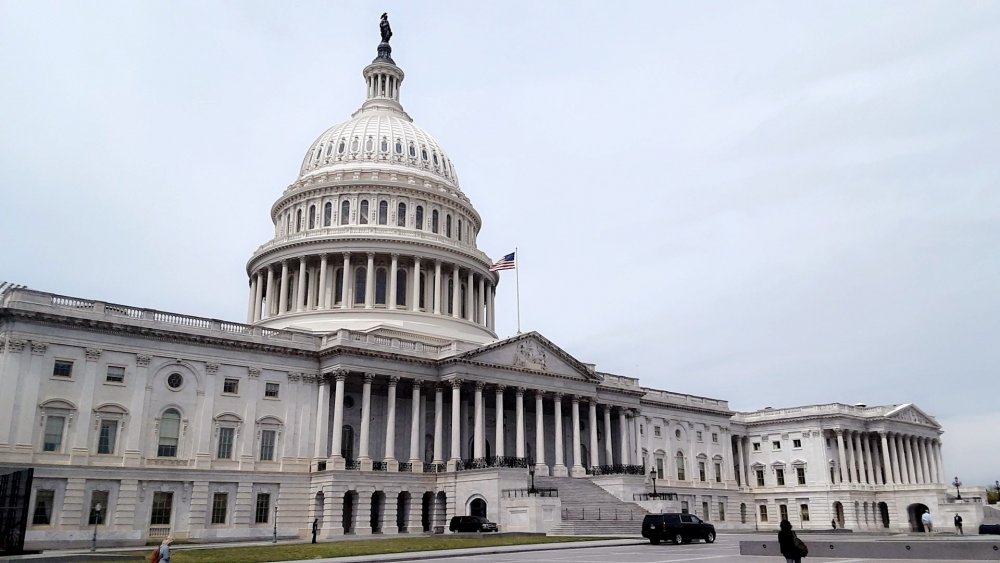 The Capitol building in Washington D.C.