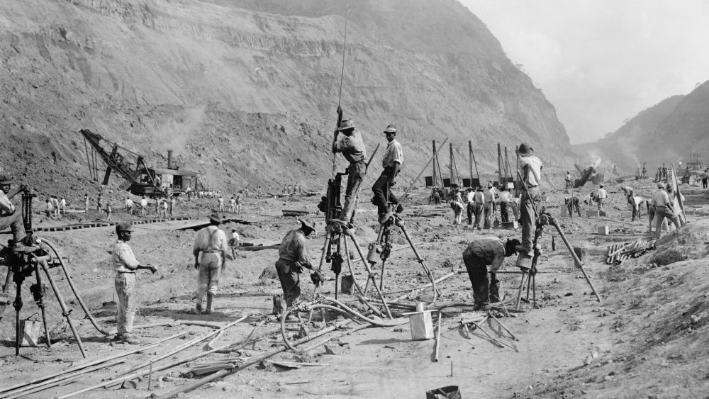 Panama Canal construction