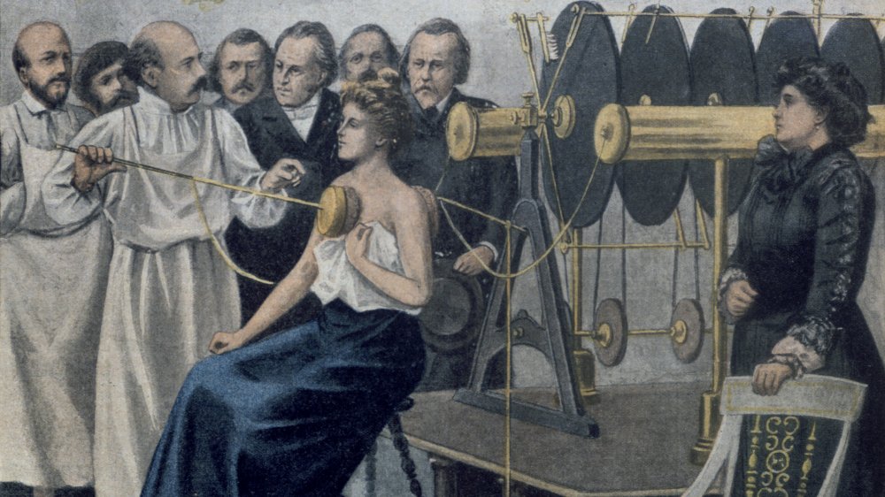 Treatment of Tuberculosis using electricity, 1901.