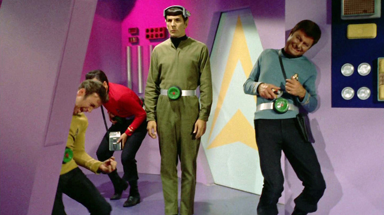 Screenshot of Spock's Brain episode from Star Trek: The Original Series