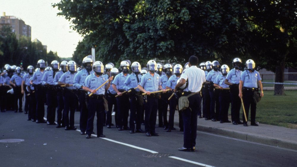 police formation 1992 la riots 