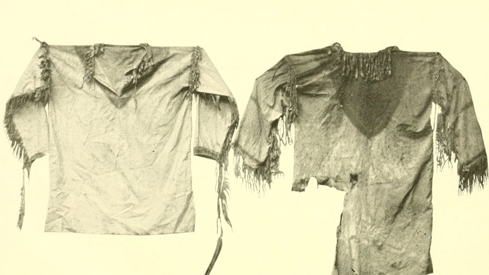 Ghost shirts from Wounded Knee