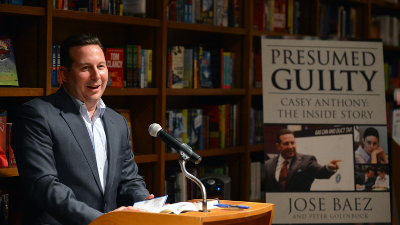 Jose Baez, speaking about his book "Presumed Guilty"