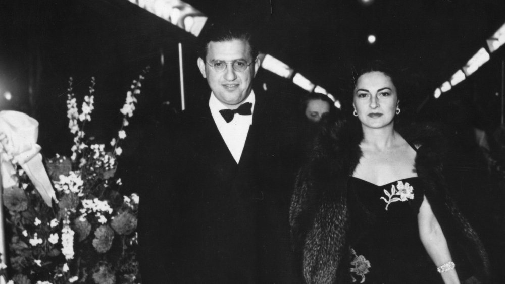 David O. Selznick and his wife at the premiere of 'Gone with the Wind'