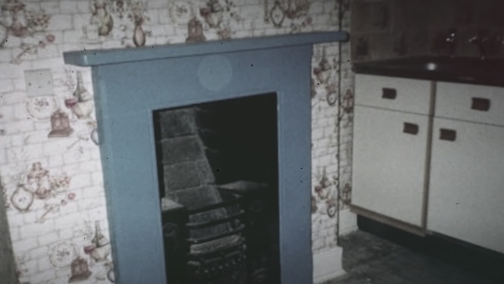 The kitchen of the Fred and Rosemary West's house 