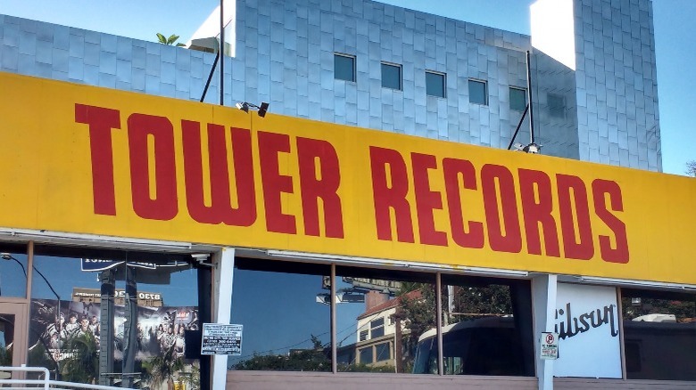 A Tower Records storefront in 2006