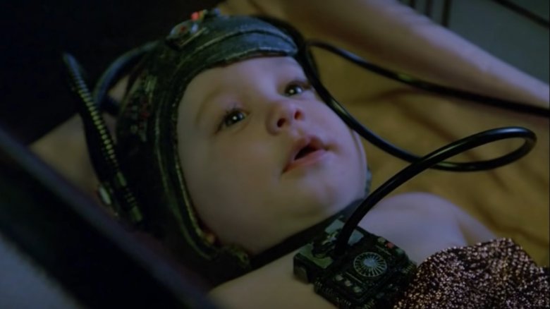 A Borg baby, Star Trek