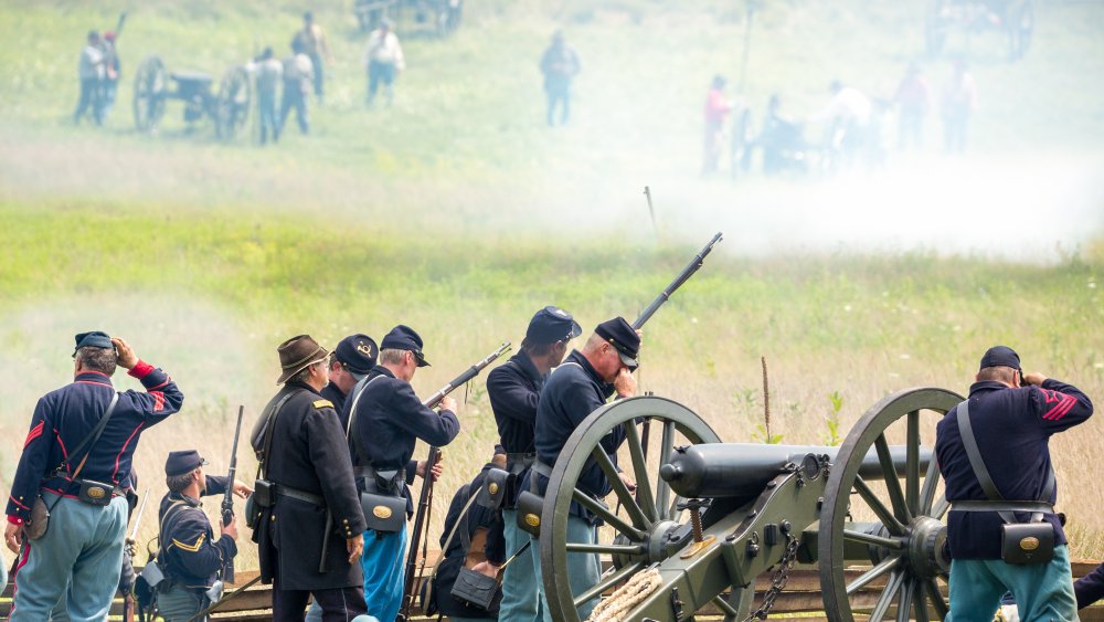 Civil War reeactment