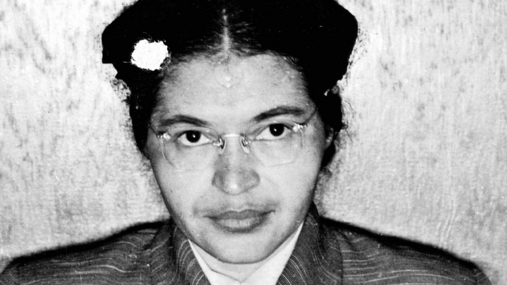 Rosa Parks mugshot from 1955