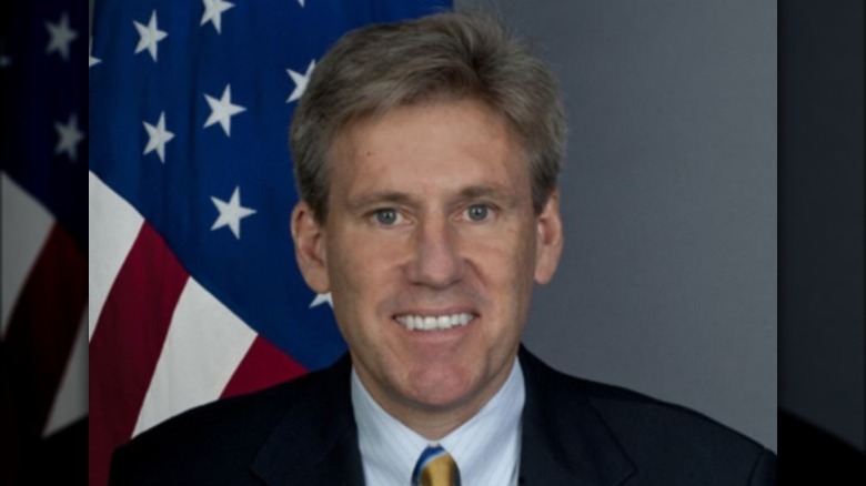 J. Christopher Stevens smiling