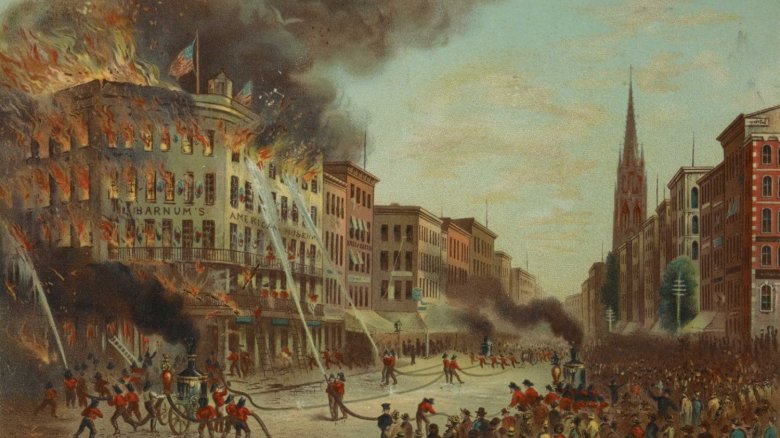 american museum fire