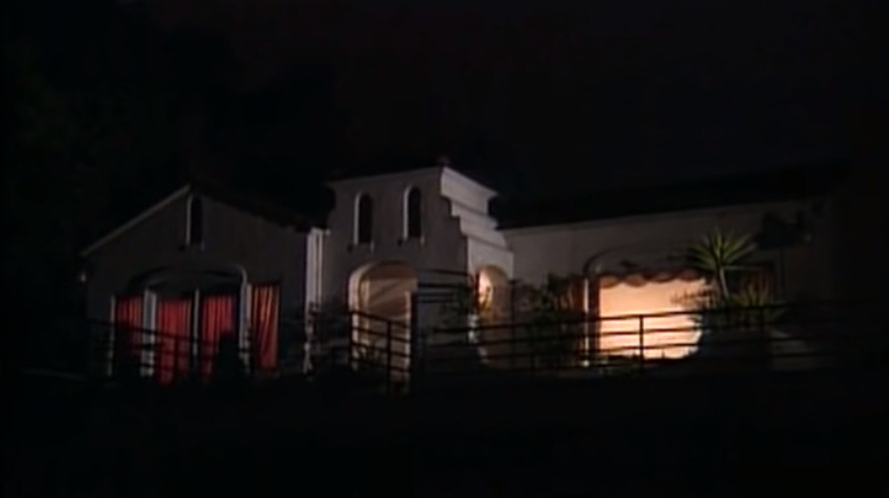 The LaBianca home at night circa 1994