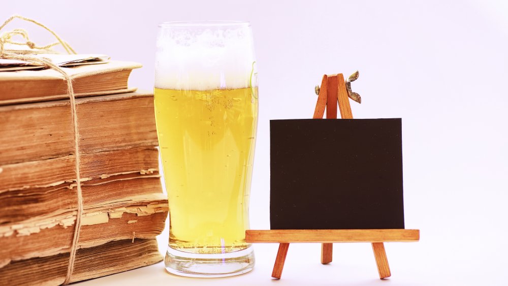 books and beer