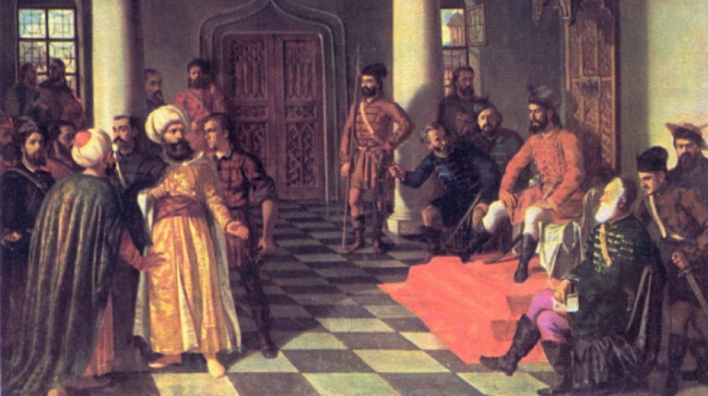 vlad the impaler and the turkish envoys