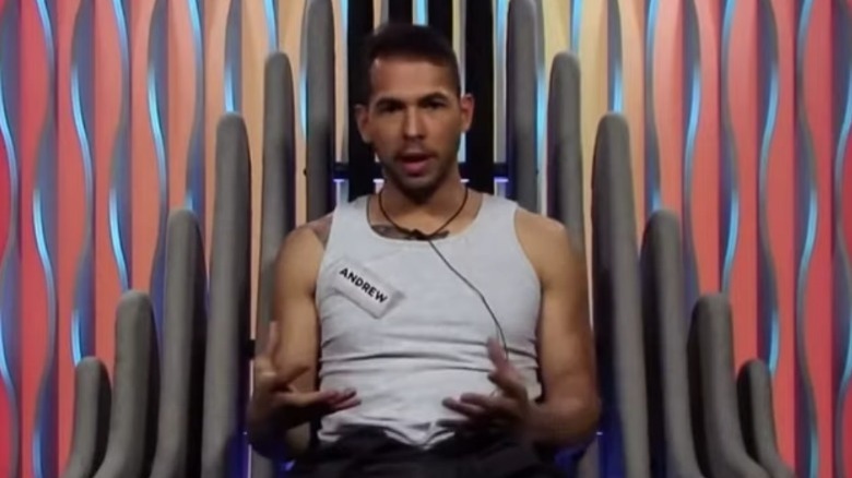 Andrew Tate talking Big Brother diary room