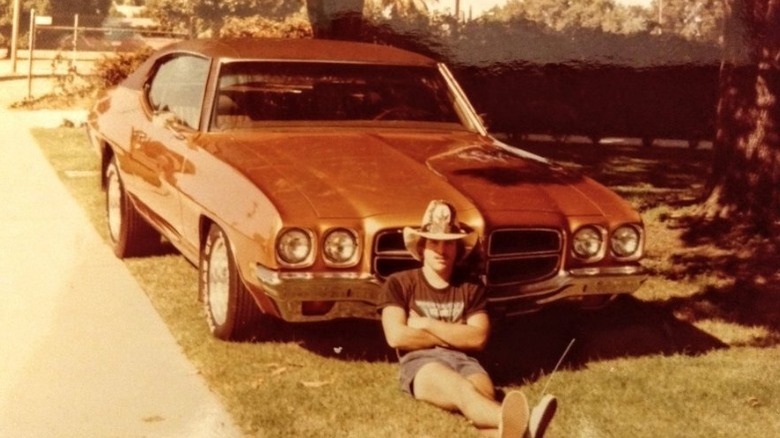 McGovney and his Pontiac LeMans