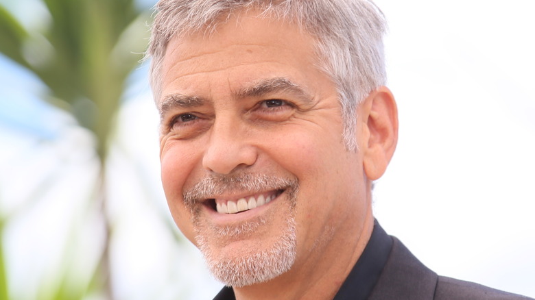 George Clooney smiling