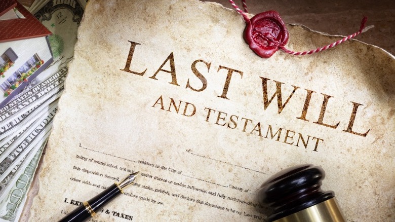 last will and testament