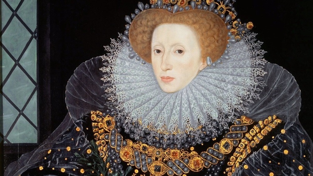 Elizabeth I in all her royal finery 