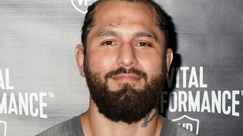 Jorge Masvidal before a fight smiling