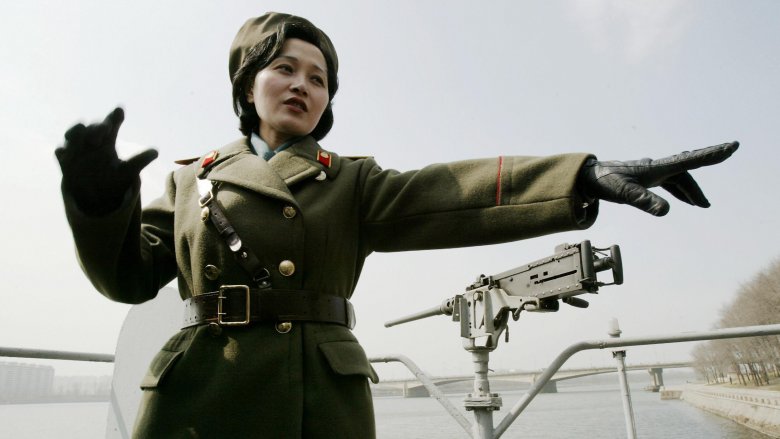 North Korean guide aboard the USS Pueblo