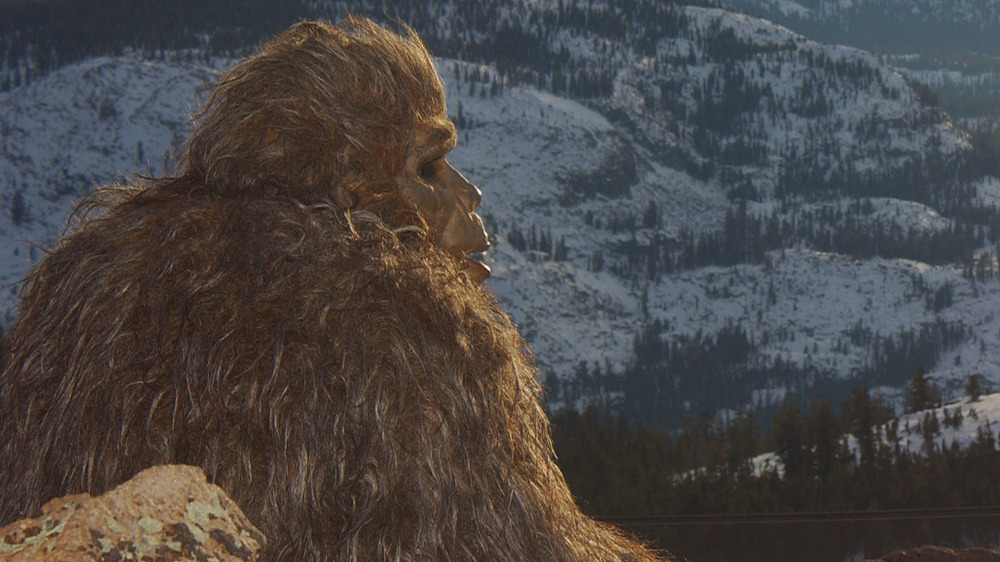 Bigfoot in the mountains