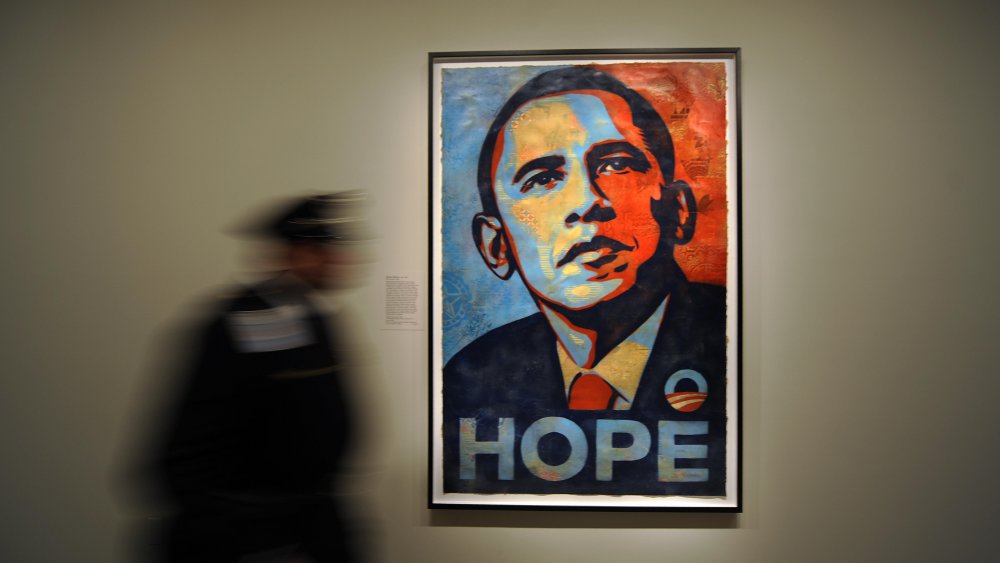 Obama Hope Poster by Shepard Fairey