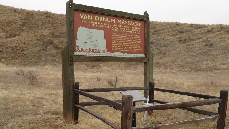 van ornum massacre historical marker