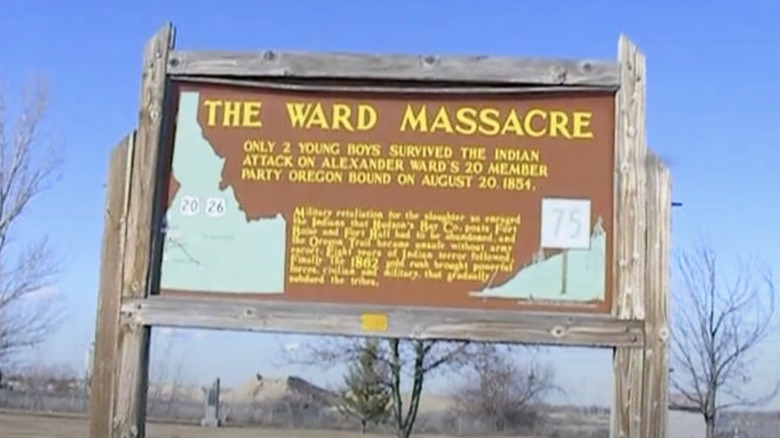 ward massacre historical marker