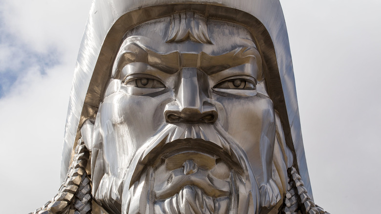 Genghis Khan statue