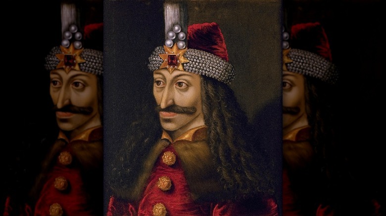 Portrait painting of Vlad Ţepeş, the Impaler, Prince of Wallachia 