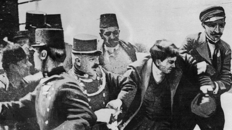 Gavrilo Princip arrested police