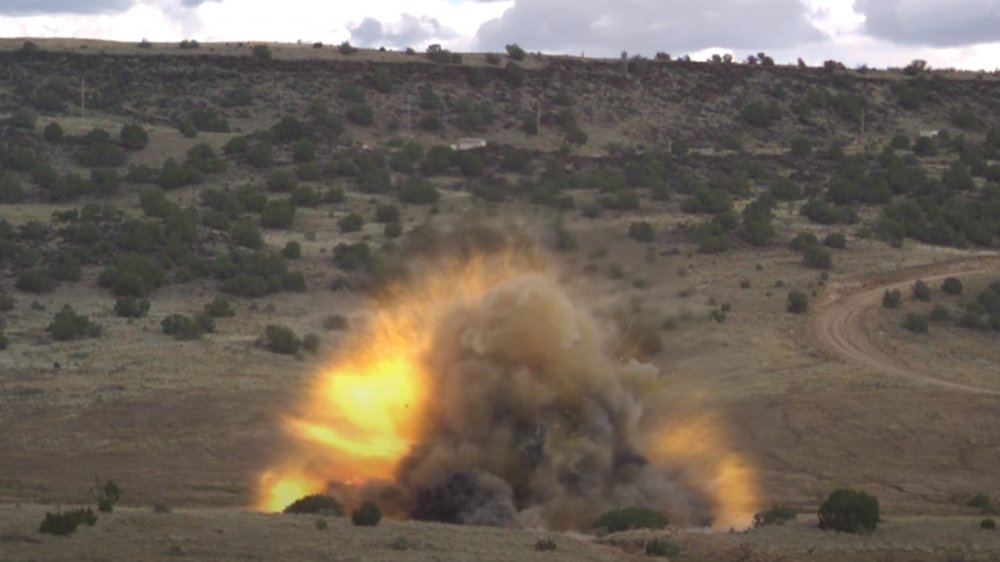 Cement Truck explosion mythbusters