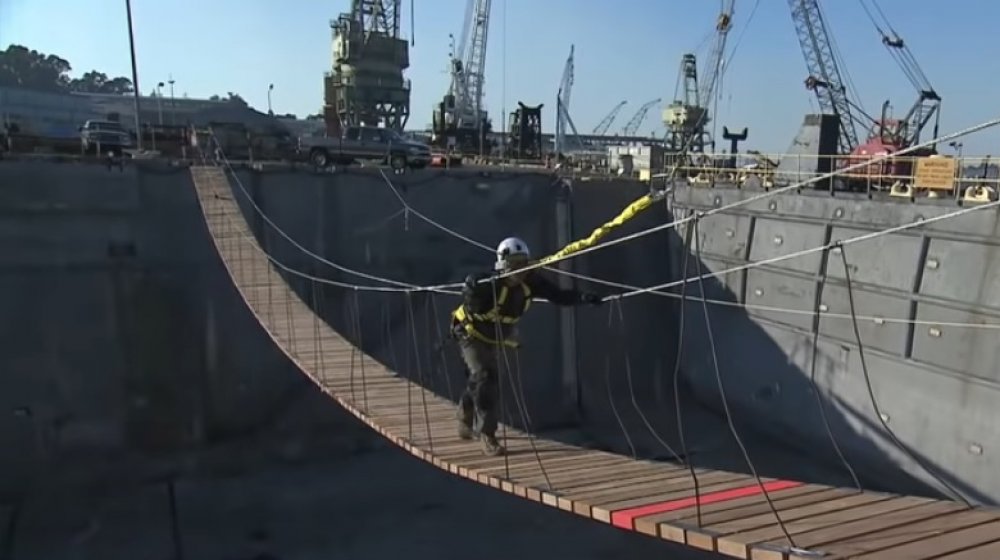 MythBusters Rope Bridge Jump