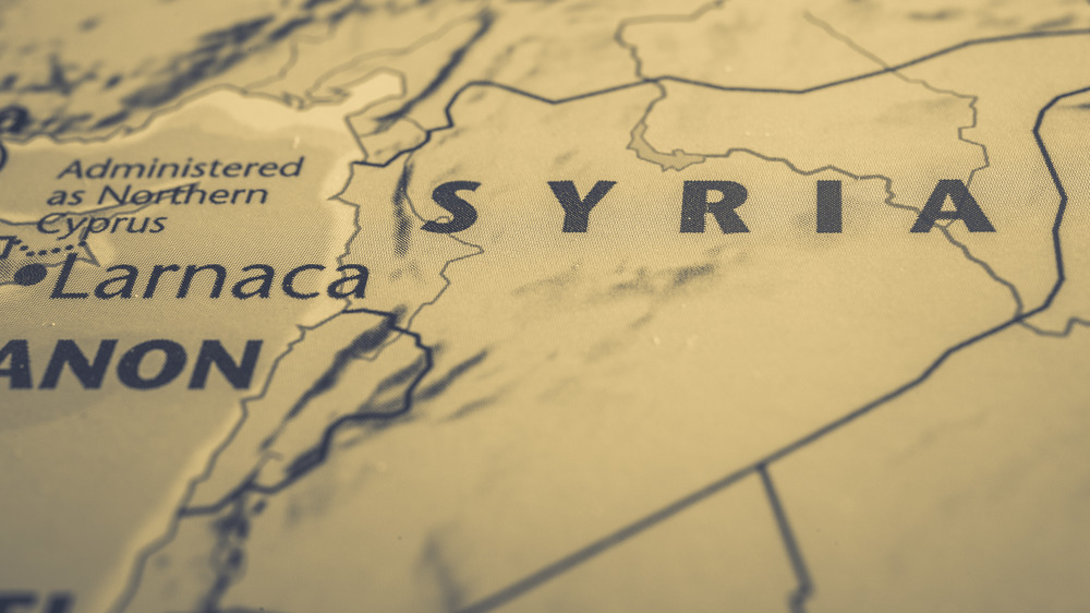 Map of Syria