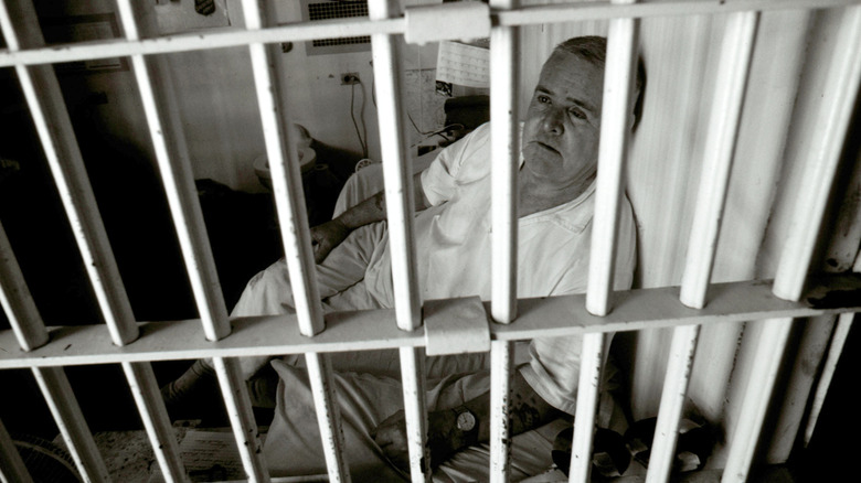 Henry Lee Lucas in his cell in 1997