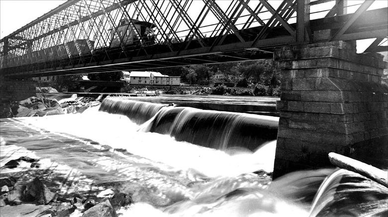 The Connecticut River Valley with bridge