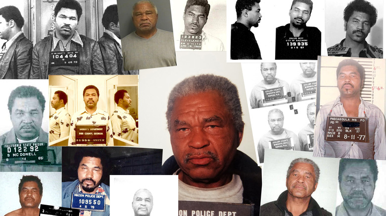 Various mugshots of Samuel Little