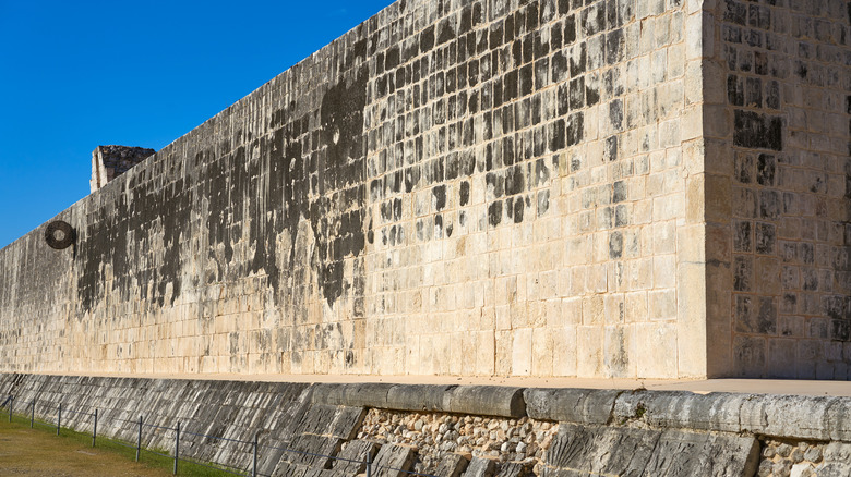 Mayan ballgame court