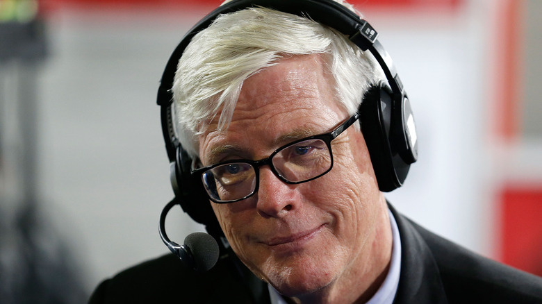 Hugh Hewitt smiling wearing a headset