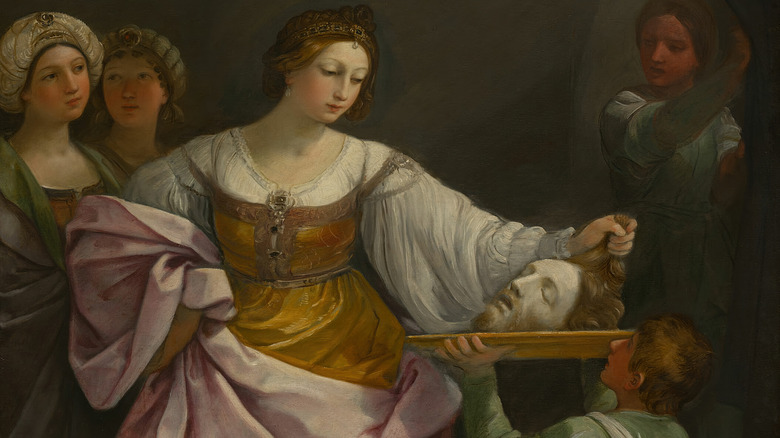 painting salome with decapitated head