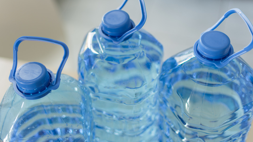 plastic water jugs