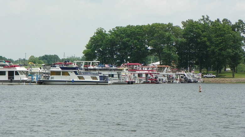 Lake Kinkaid, Illinois, marina 