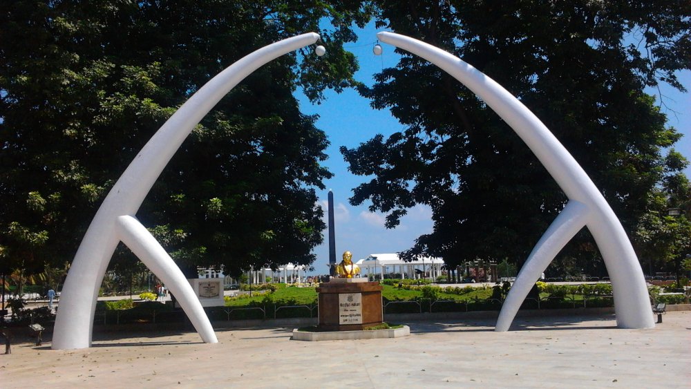 C. N. Annadurai's memorial