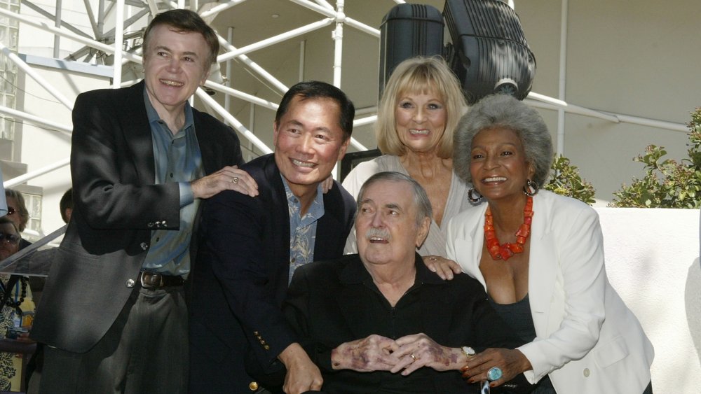 James Doohan and fellow Star Trek actors