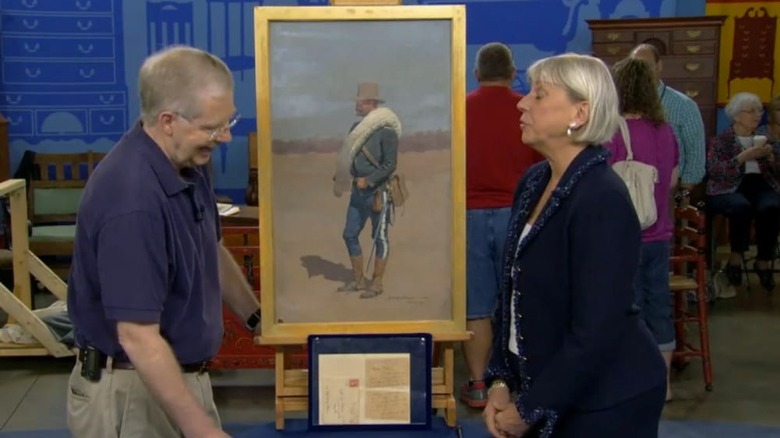 1896 Frederic Remington Portrait on Antiques Roadshow